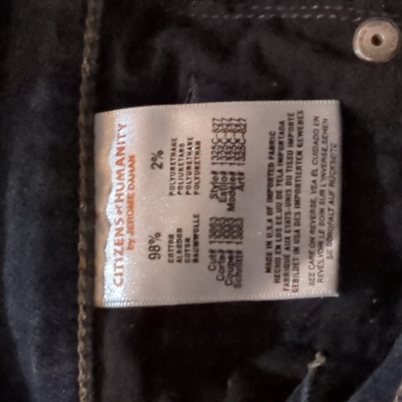 Citizens for Humanity jeans - Picture 5 of 5